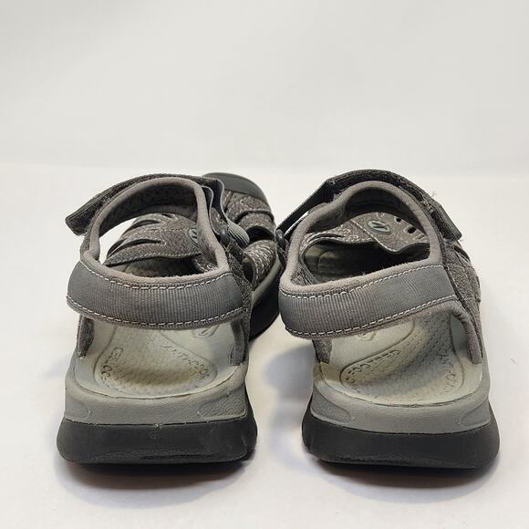 Keen Rose Sandal Gray Ankle Strap Outdoor Hiking Shoes Women Size 7 Toe Bumper - Picture 6 of 8
